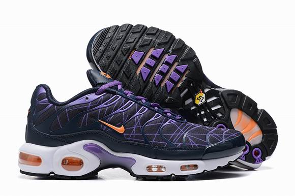 Cheap Nike Air Max Plus Black Purple Men's Shoes-129 - Click Image to Close